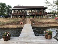 Waterfront house on Weiss Lake