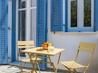 Sanders Paros Gardens - Prime 1-Bdr Apt w Patio
