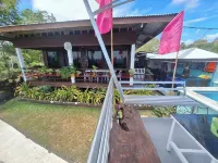 overlooking view house samal Island with mini pool
