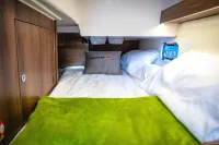 Boating vacation with the yacht Overtime in the Leipziger Neuseenland Hotels in Braunsbedra