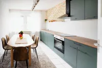 Seahorse, stylish apartment centrally located in Ulm, 3 bedrooms, kitchen, bathroom