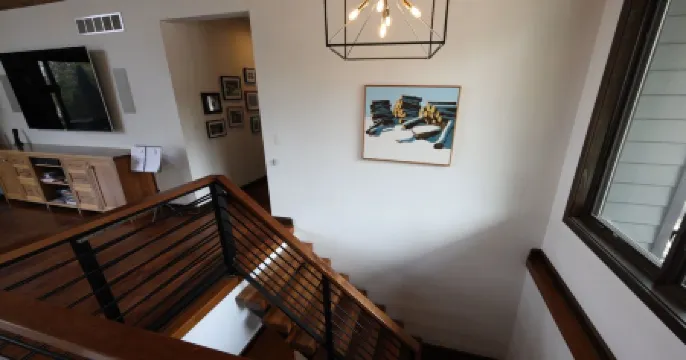 Spacious modern mountain style home with beautiful western views in Corning, NY