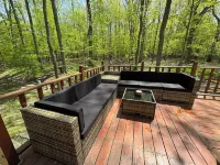 The Big Blue House – Spacious Bryan Retreat w/Game Room & Dog-Friendly Yard Hotels in Williams County