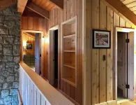 Timber-frame Beach Chalet on Lake Superior between Lutsen and Grand Marais
