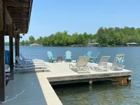 Large Lux Waterfront Home on 9 Acres with Sandy Beach and Beautiful Sunsets