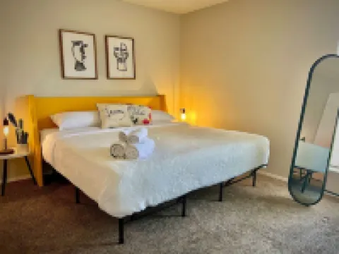 大床，市中心，適合工作者，長期住宿折扣