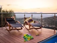 Martinia Pool Escape - Tragos Panoramic Views Ξενοδοχεία στην πόλη Θουρία