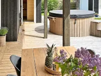 7 person holiday home in Grenaa - Hot Tub