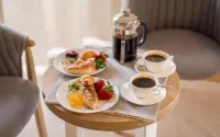 Zamek Księża Góra - breakfast