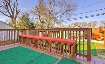 Central Elmont Studio w/ Great Outdoor Space!