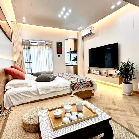 Tanggou Wenquan Linxi Xiaozhu Apartment (Hutang Line)