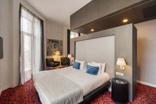 부다페스트 호텔 내부 모습