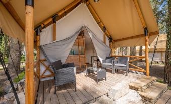 Attractive Tent Lodge Maastricht at 16 km