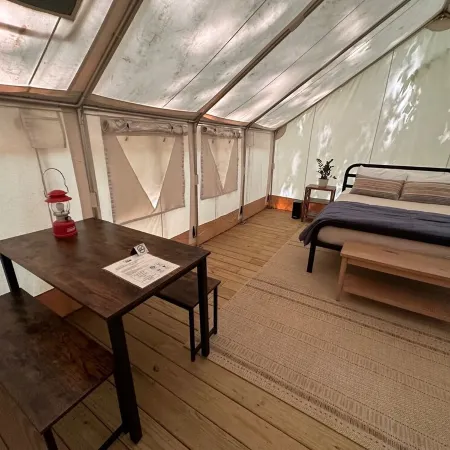 Valley Overlook, Peninsula, Ohio - Glamping Tent with Outdoor Deck, S2