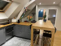Adorable apartment located in a castle