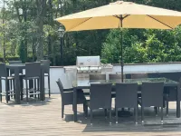 2 Acres Gated Estate W/Pool,Hot Tub, Tennis, Basketball, Garden, Beach, Dog OK