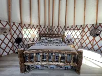 Pet friendly glamping in a private yurt with stunning 360° views by Forest Hotels in Dent County