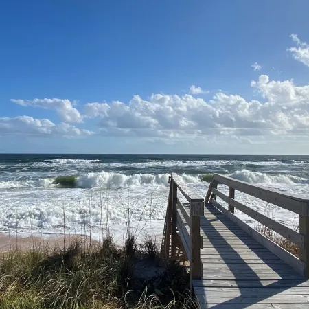 Oceanfront Home in Flager Beach with Beach Chairs & Towels, WIFI - Pet friendly.