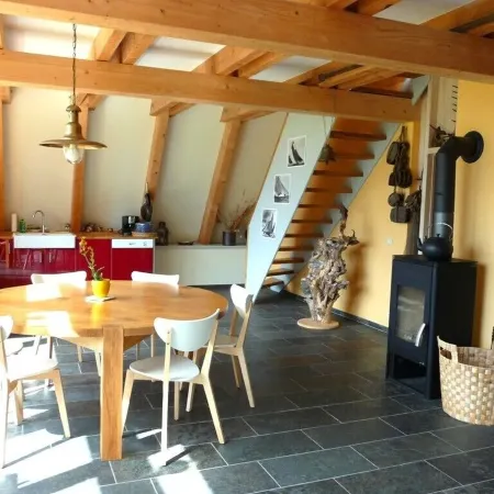 Finnhaus 200m from the Baltic Sea Coast, Sea View to Hiddensee + Moen, Free Wlan