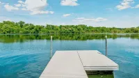Koselig Cottage on Medicine Lake w/ Chef's Kitchen, Coffee Bar, Arcade & Dock