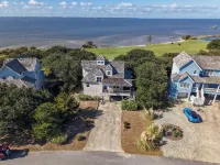 Panoramic OBX 4bed luxury w/ 360° Views, Golf, Beach Club, Pool & Private Pier