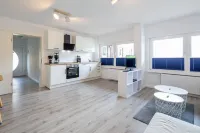 Ferienwohnung Küstenwind, Fussläufig vom Strand, Wlan, Eigene Terrasse, Sky