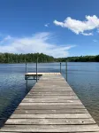 Wisconsin Northwoods cabin on beautiful Island Lake
