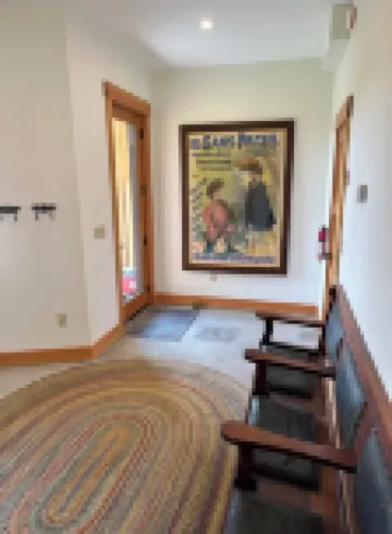 Enjoy whatever winter throws at you while you relax in the hot tub with a view!