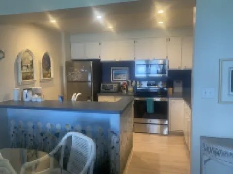 Stunning Views! 2 King Bdrms w Private Bathrooms. Walk to Lake Michigan Beach!