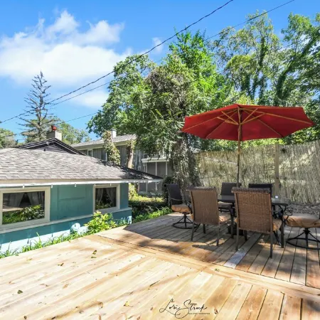 Mid-Century Cottage Beach Oasis