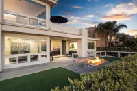 Ocean Views, Rooftop Deck, Fire Pit, Game Room, AC