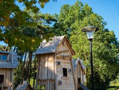 Chalet by Pond with Sauna
