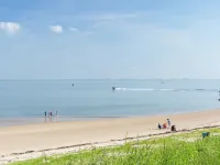 Modern Chalet with a Fireplace