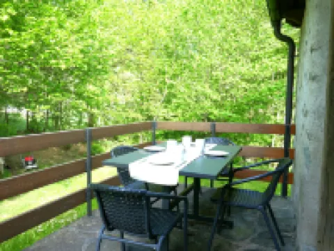 Rustico Al Campett アックアロッサのホテル