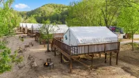 Furnished Glamping Tent/King Bed/Access to the Red River - Hallowed Horse - #2