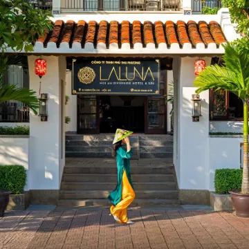 拉魯納會安河畔水療酒店 鄰近秋盆河的酒店