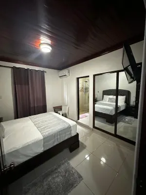 New apartment with big covered private patio with a great montain view