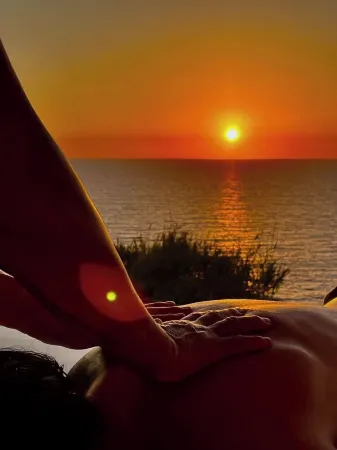 Seafront luxury villa with private swimming pool in Pomos, Cyprus.