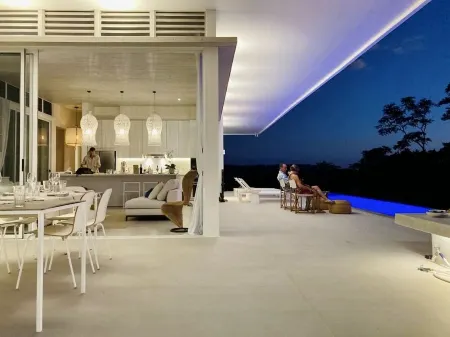 Luxury design, charming, stylish, new, ocean and jungle view villa