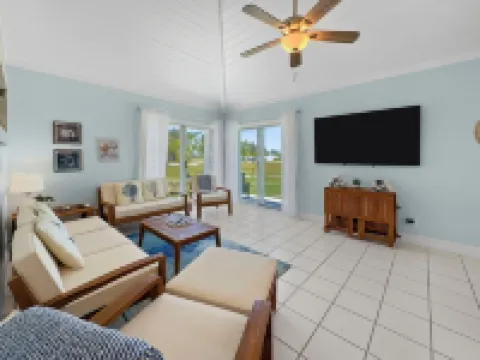 Golf Cart Included, Acklins Villa, Treasure Cay, Bahamas, 100 yards from beach