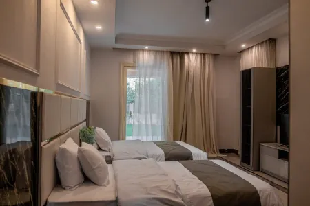 Pyramids view villa for rent in Elshikh zayed