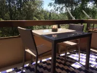 300 mt from the sea, terrace in the green in Viareggio.