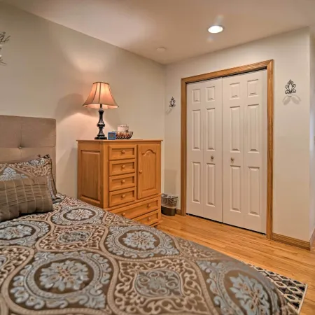 Riverfront Elkins Home w/ Fireplace & Deck!