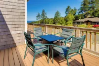 Modern Arch Cape Home Ocean View, Steps to Beach! - spa