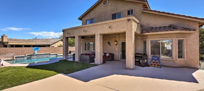 Modern Tucson Home w/ Patio + Saltwater Pool! Hotels in Pima County