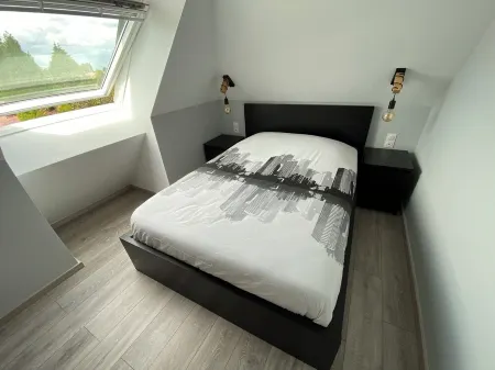 Industrial Deco housing in the center of Onnaing near Valenciennes