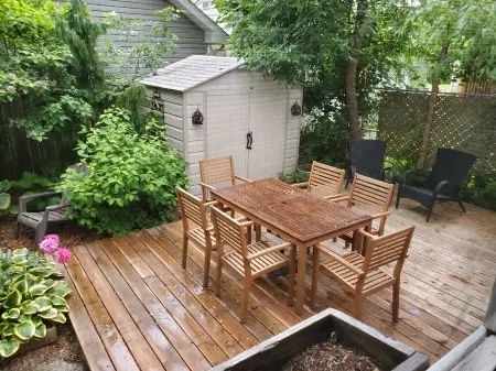 Enjoy this cozy cottage, 10 minutes from Bay Beach in Crystal Beach.