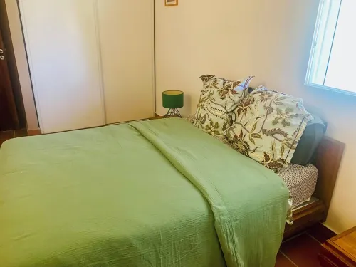 Heavenly spot with saltwater pool and typical gazebo in pretty garden