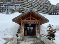 Studio Skiuus, Moderne Directement sur les Pistes. Un Casier à Skis est Inclus Hotels in Aime