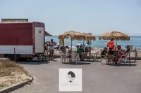 Luxury building with pond view and parking